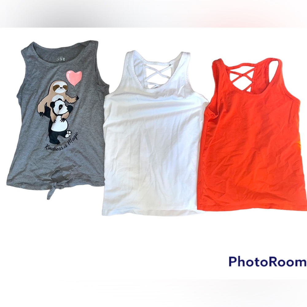 Girls Tank Top Bundle Size 10